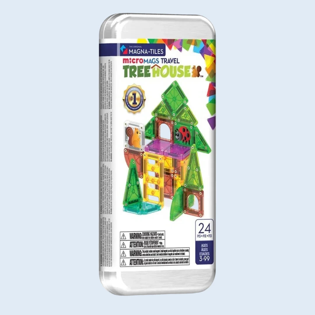 Magna-tiles Micro Mags Travel Set Tree house
