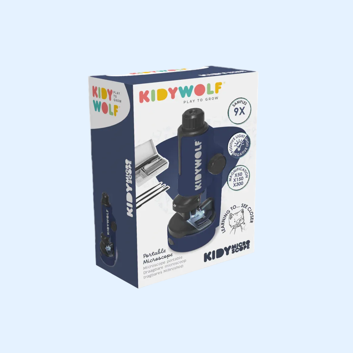 Kidywolf Kidymicroscopio portátil
