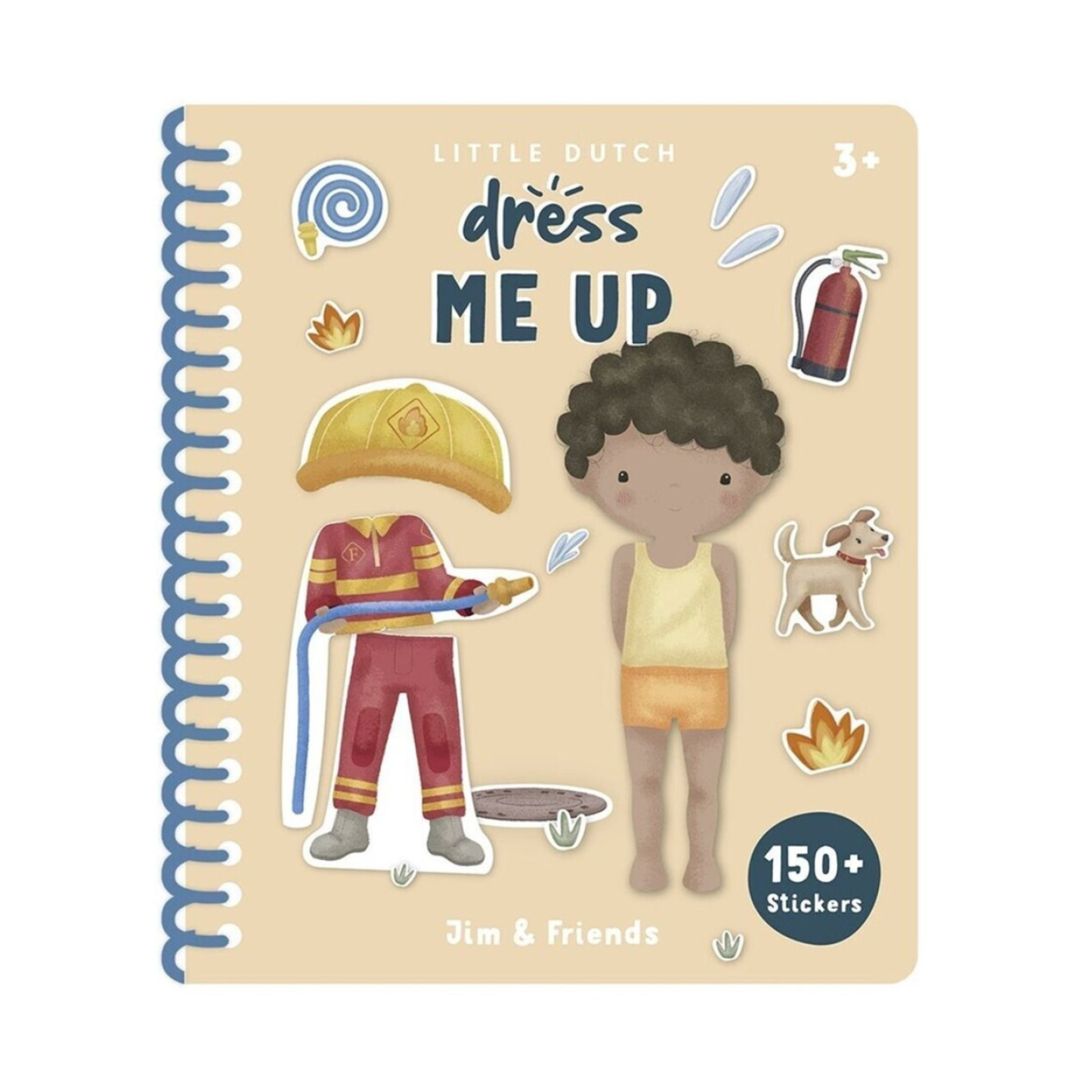 Little Dutch Libro viste a Jim y a sus amigos