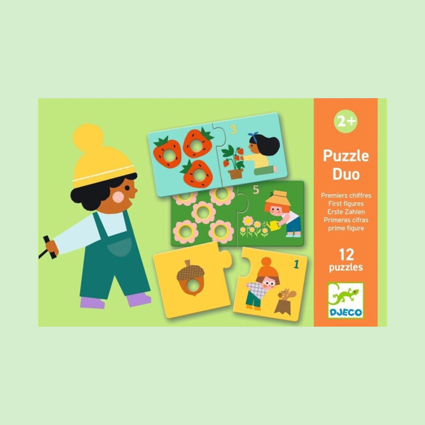 Djeco Puzzle Duo primeras cifras