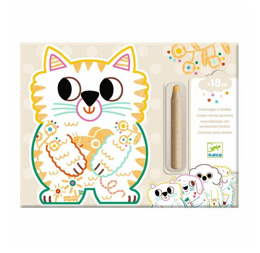 Djeco Baby Colorear Animales domésticos