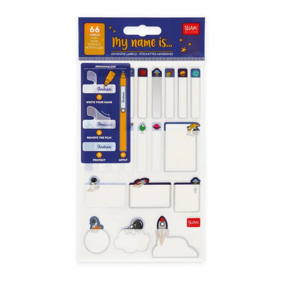 Legami Set pegatinas nombre personalizables