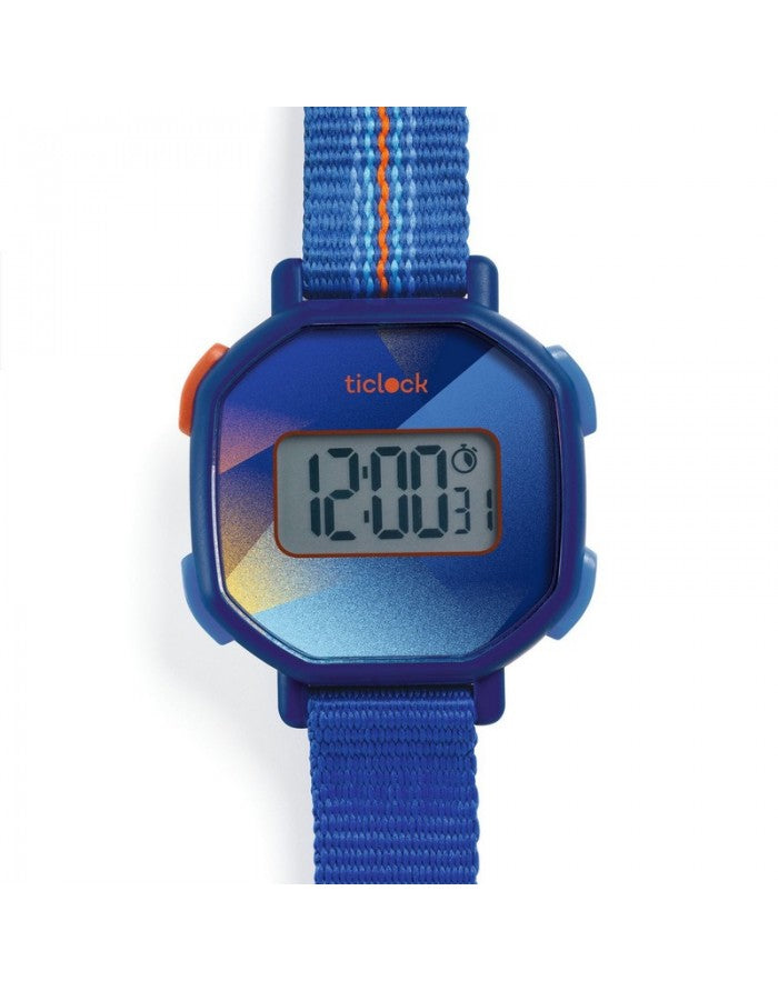 Djeco Ticlock Reloj digital Blue Sound