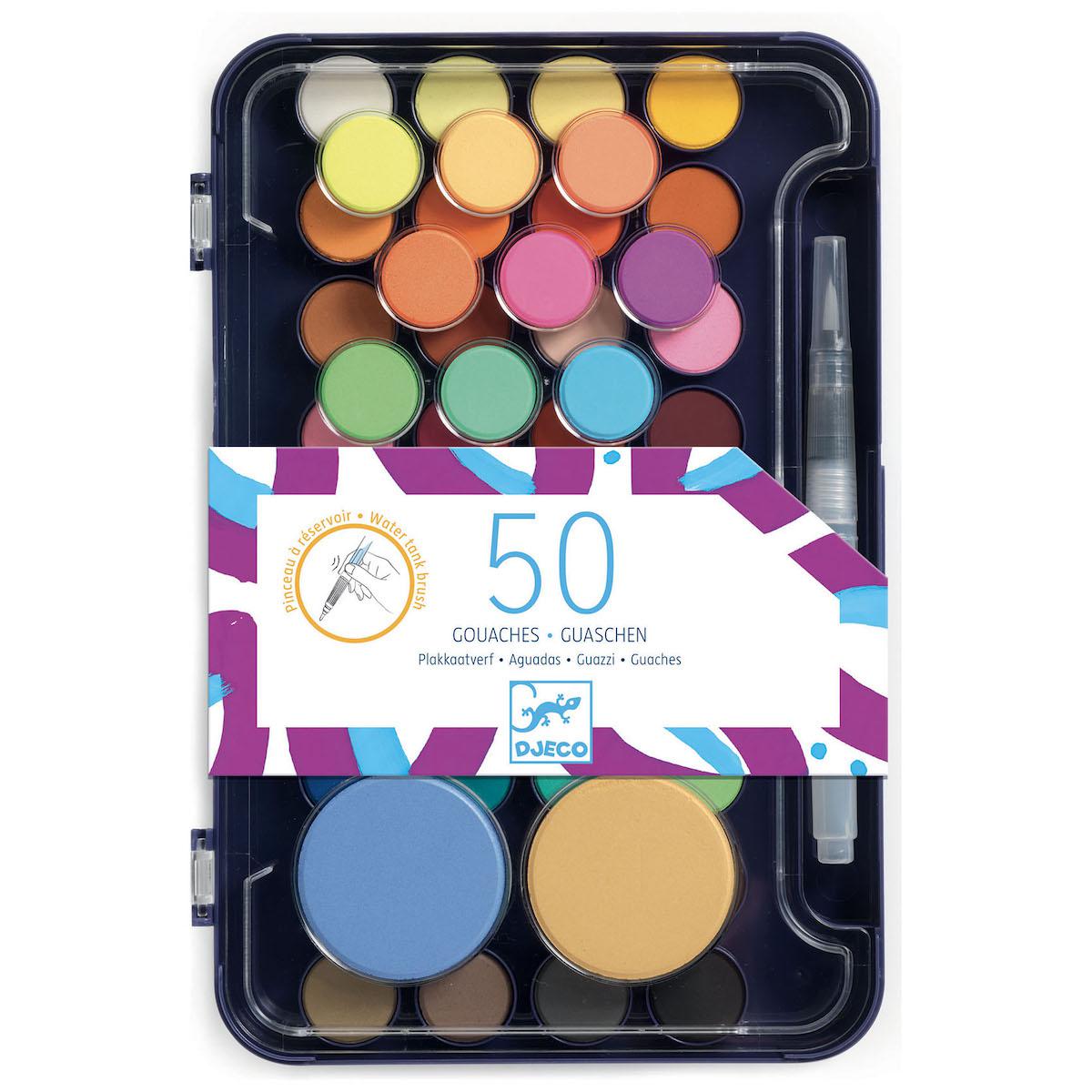 Paleta de artista 50 colores - Djeco