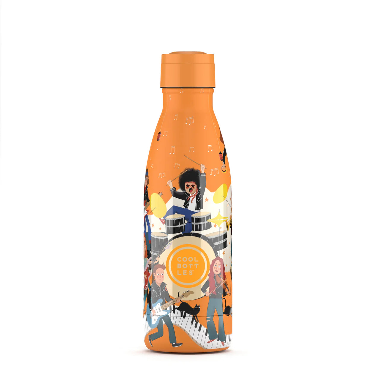 Cool Bottles Botella térmica 350 ml Music Beat