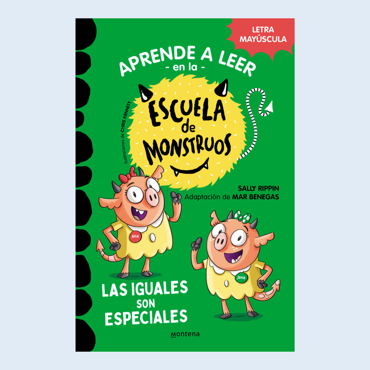 Aprende a leer Escuela de Monstruos Cofre con libros - Montena