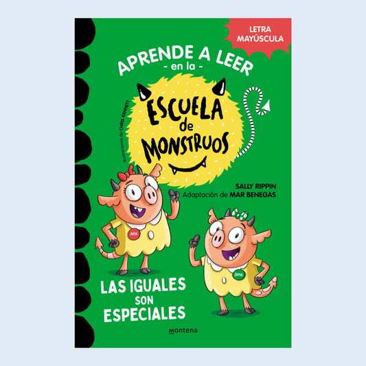 Aprende a leer en la Escuela de Monstruos 3 Las iguales son especiales