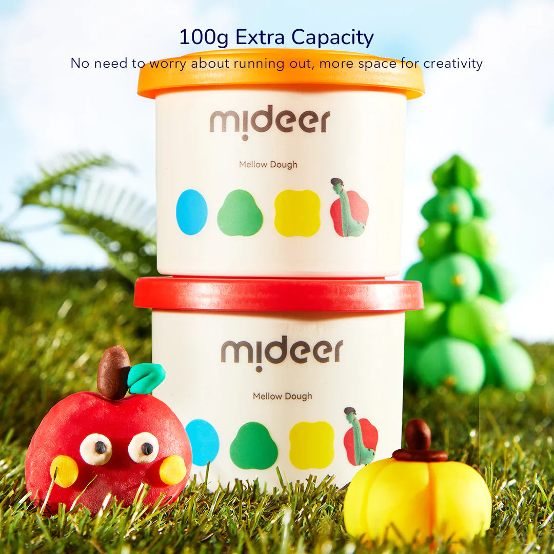 Plastilina 6 colores - Mideer