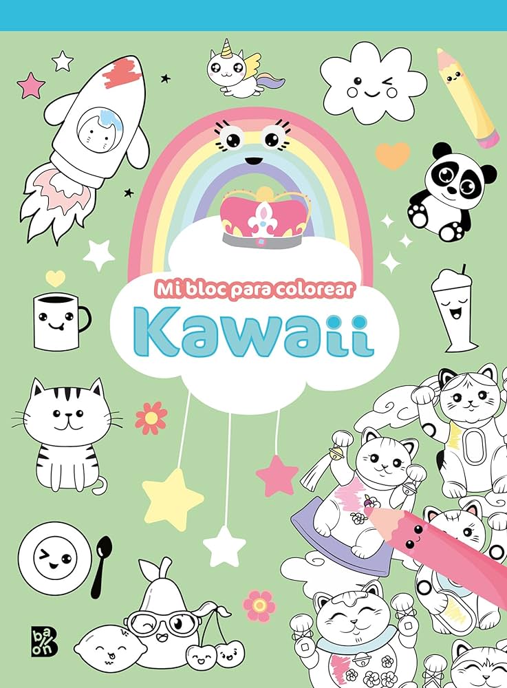 Mi libro para colorear Kawaii