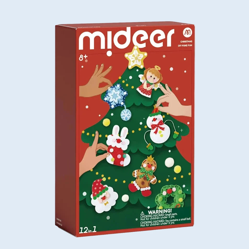 DIY Árbol y adornos navideños - Mideer