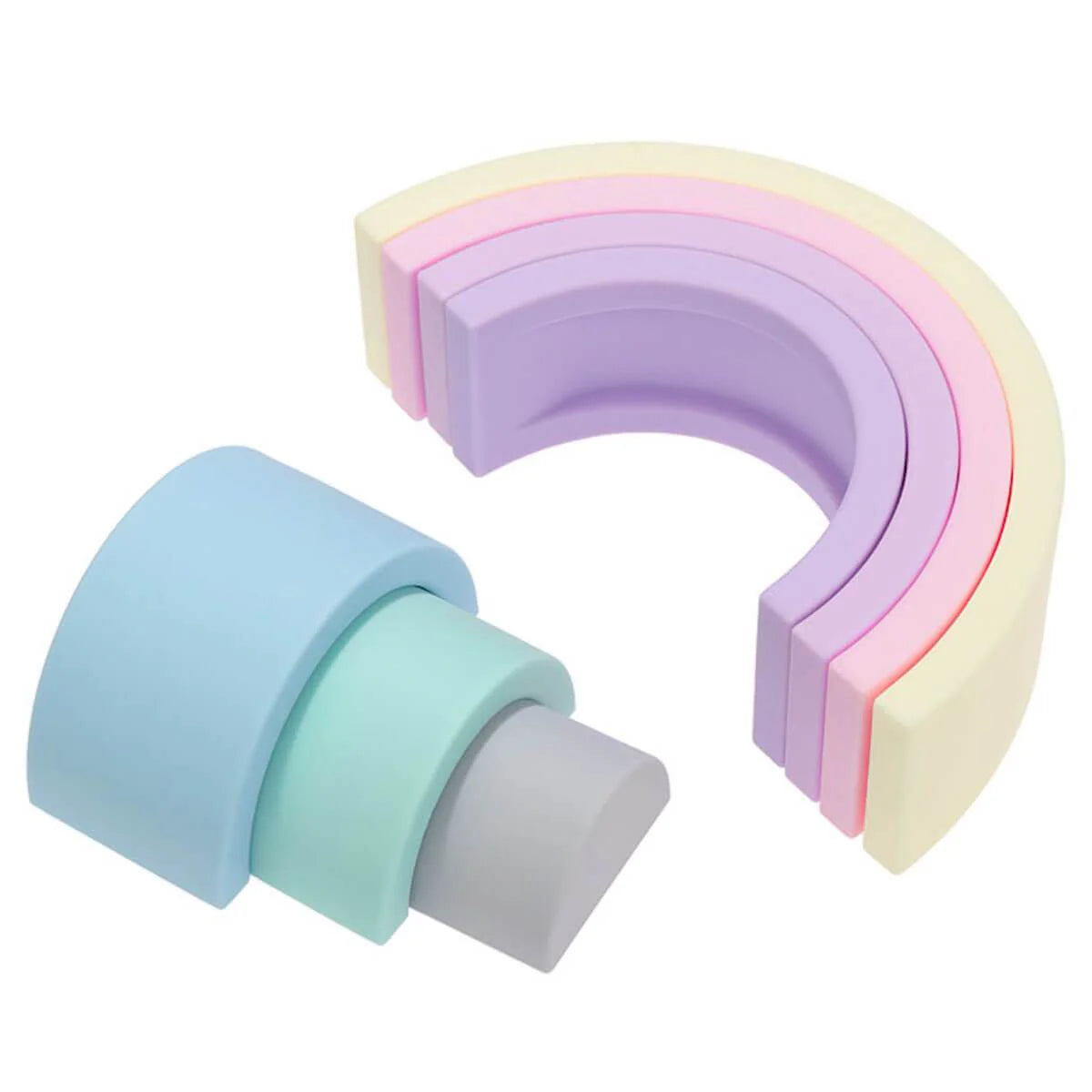 Miwis Arco iris 7 piezas Pastel