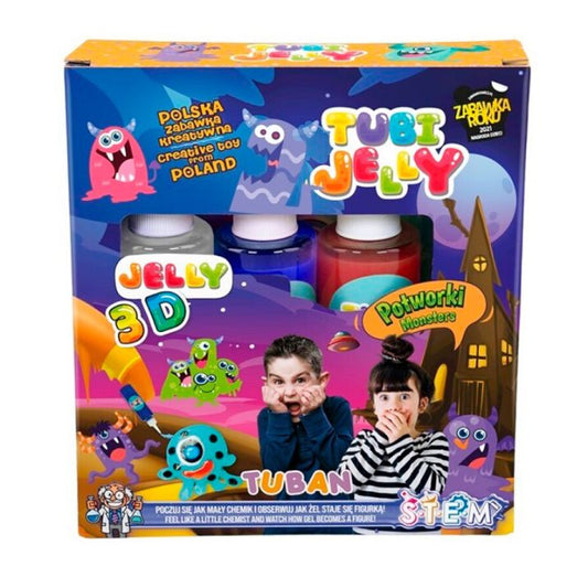 Tuban Tubi Jelly Kit gelatina 3D Monstruos