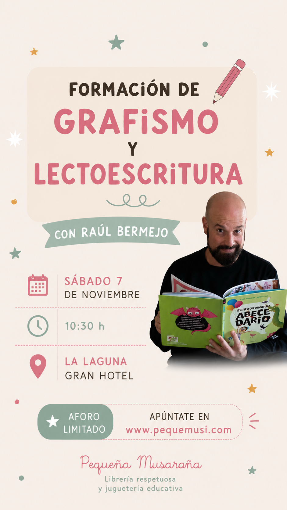 Raúl Bermejo - Formación Grafismo y Lectoescritura