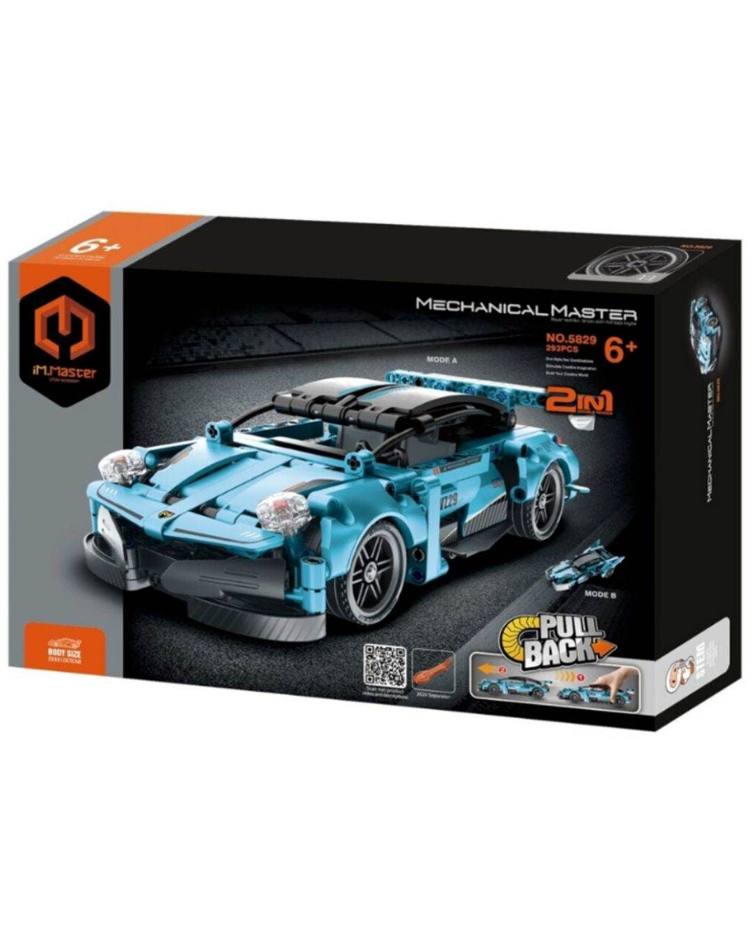 iMMaster Super car y moto 2 en 1 (293 piezas)