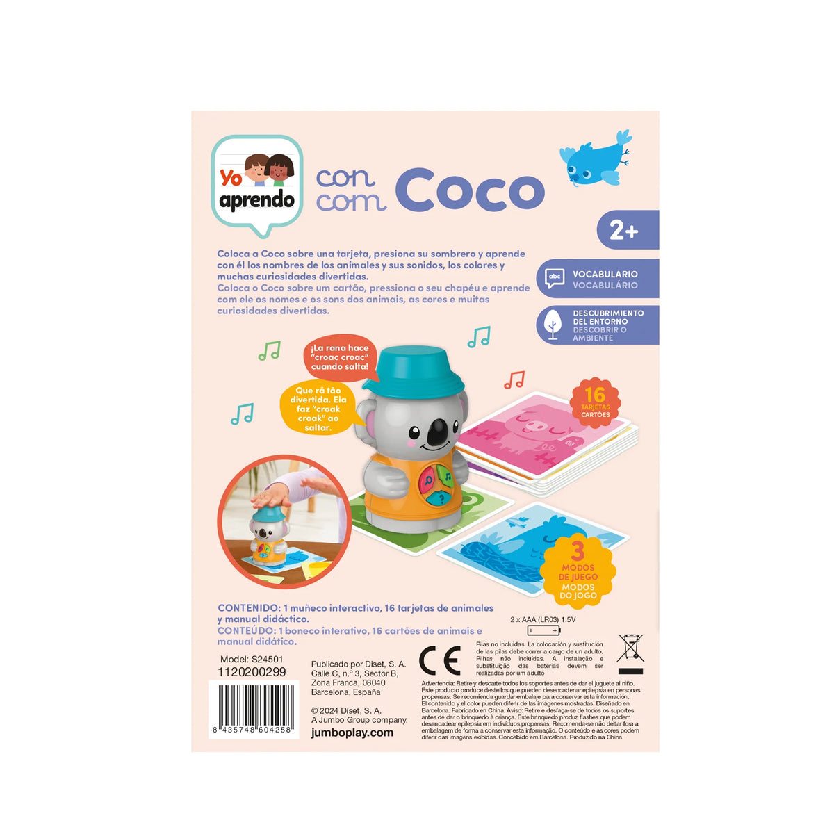 Diset Yo aprendo - Yo aprendo con Coco