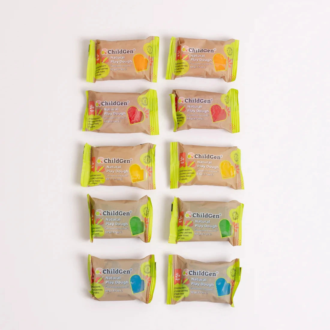 ChildGen Plastilina natural bolsitas 10g