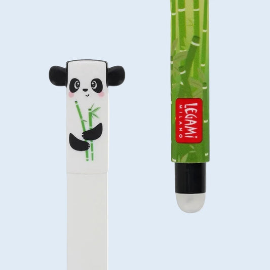 Legami Bolígrafo de Gel borrable Panda