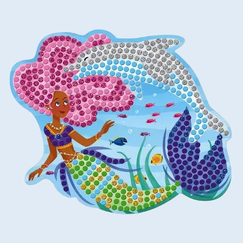 Janod Kit creativo Mosaicos Delfines y Sirenas