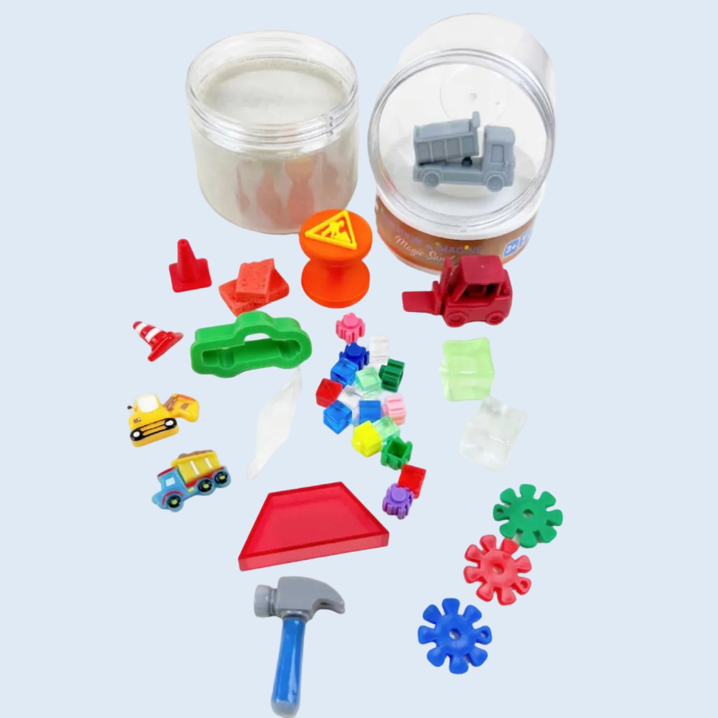 Invitationtoimagine Magic sand Play pot Build it