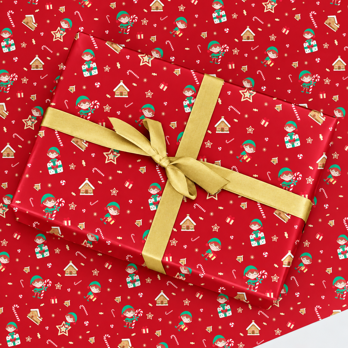 Papel de regalo 2m Elfo