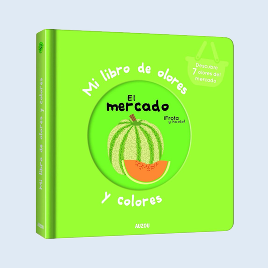 Mi libro de olores y colores El mercado