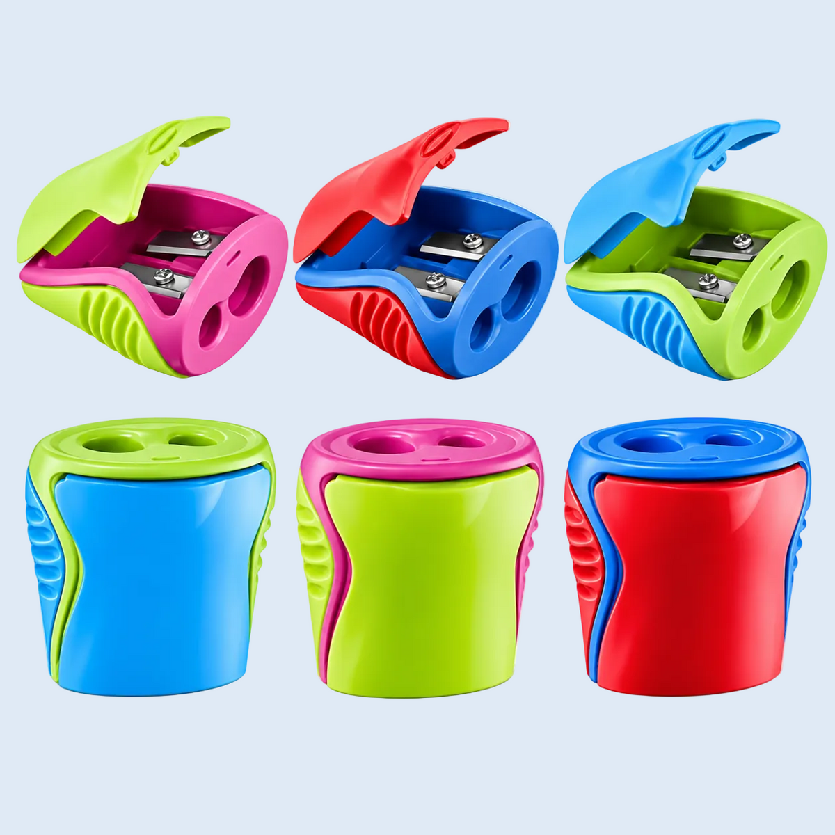 Afilador Boogy doble con depósito - Maped