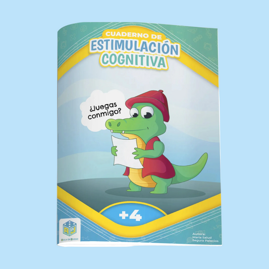 Átomo cuaderno de estimulación cognitiva 4-6 años