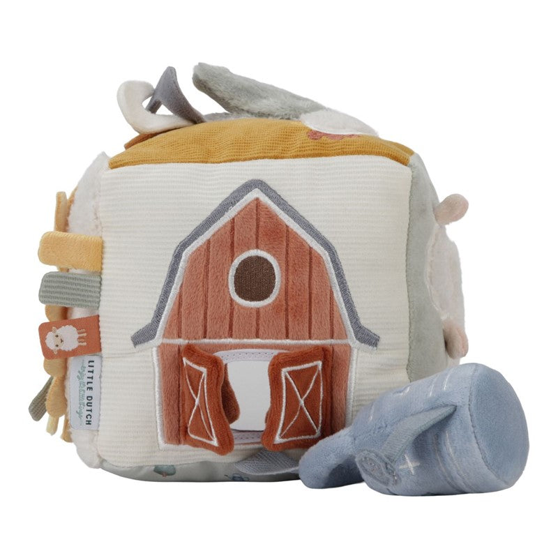 Little Dutch Cubo blandito de actividades La granja