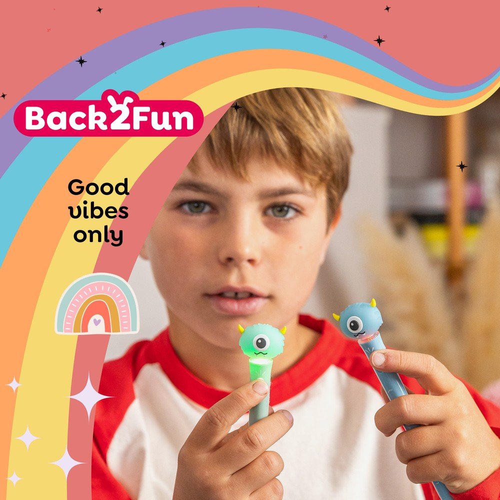 Back2fun Boligrafo luz Monster