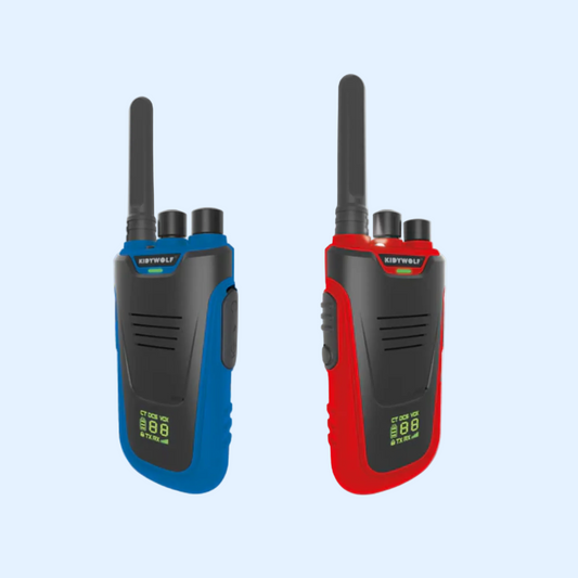 Kidywolf Kidytalk Walkie Talkie azul y rojo