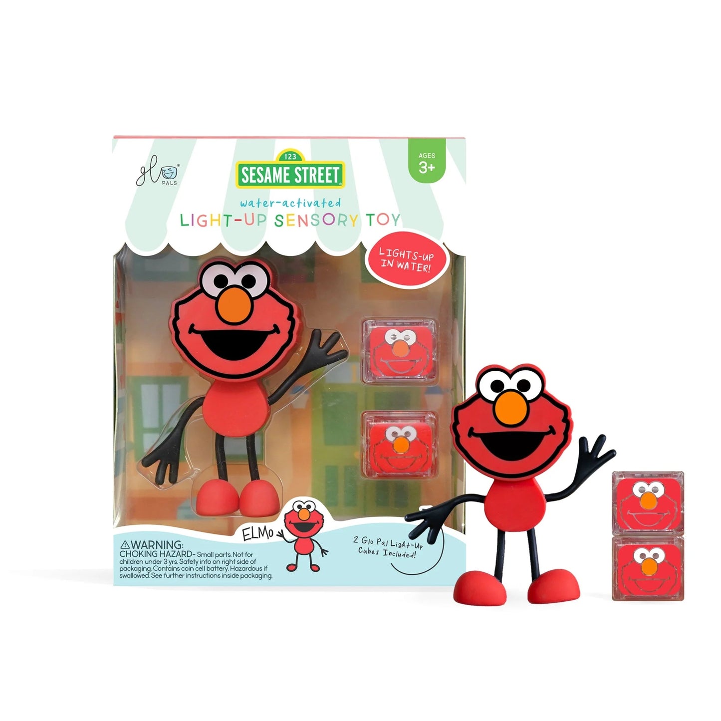 Glopals Set cubos de luz y Elmo Rojo