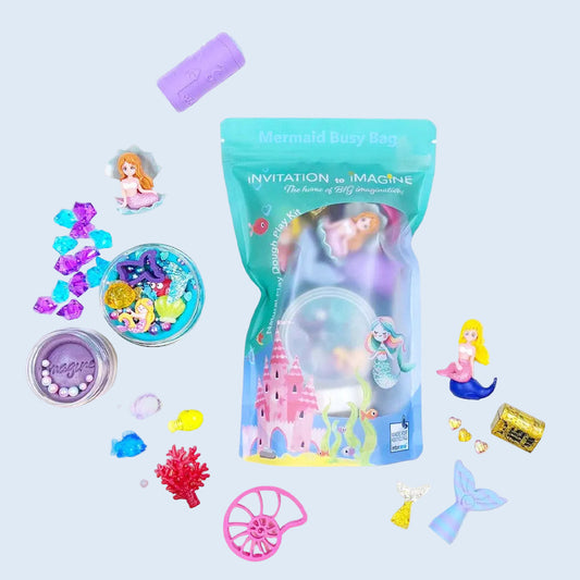 Busy bag Mermaid - Invitationtoimagine