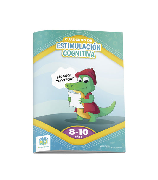 Átomo Cuaderno de estimulación cognitiva 8-10 años