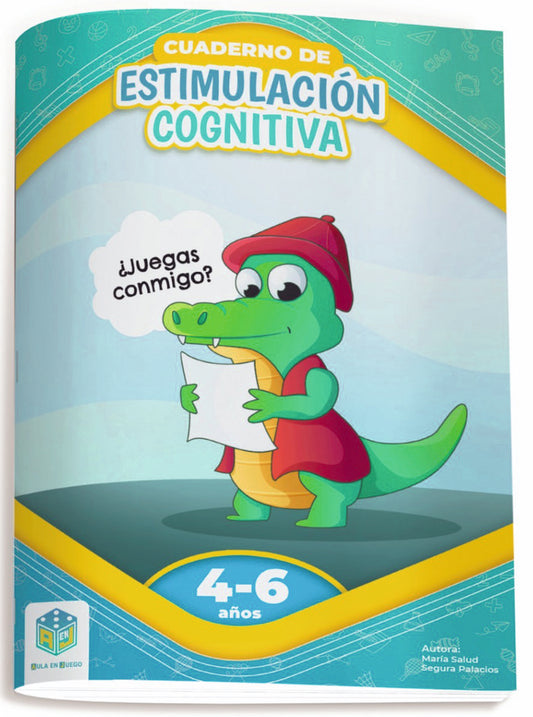 Átomo cuaderno de estimulación cognitiva 4-6 años