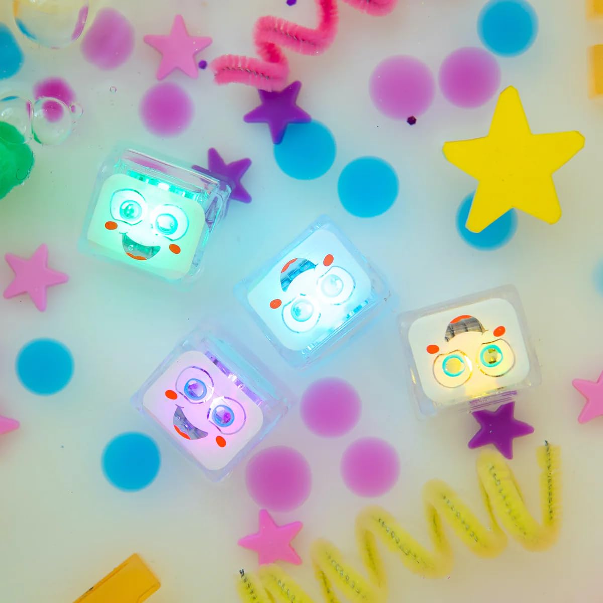Glopals Cubos de luz Multicolor Party