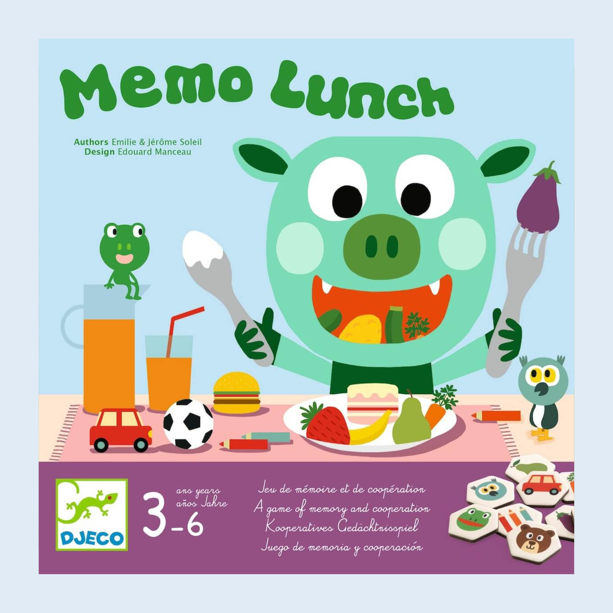 Memo Lunch - Djeco