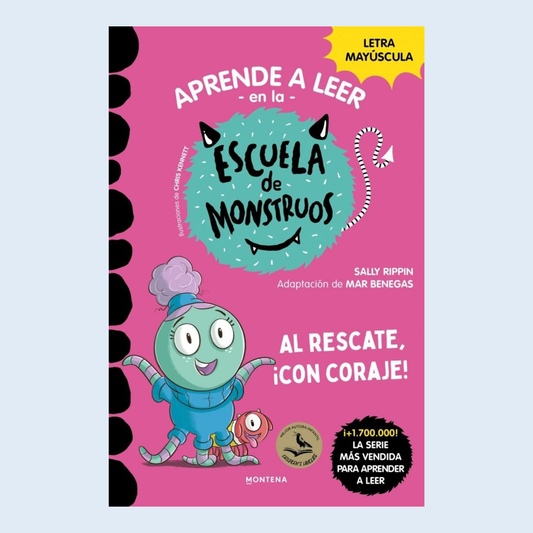Aprende a leer en la Escuela de Monstruos 22 Al rescate, ¡con coraje!