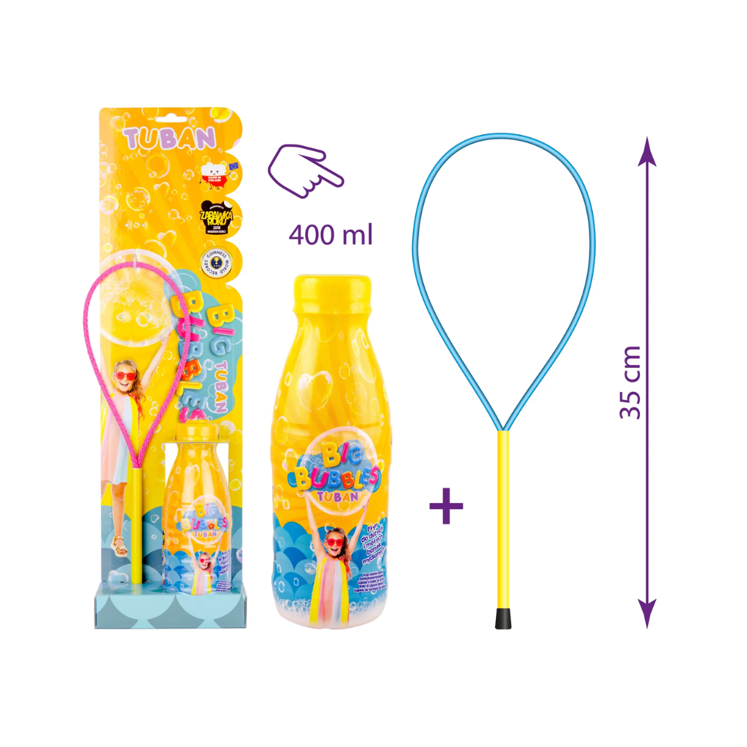 Tuban Big bubbles Pompero con anillo líquido 400 ml