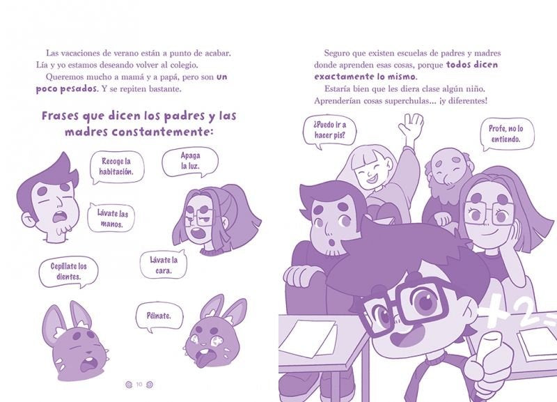 Las Aventuras de Megabú 2 Una clase con monstruo