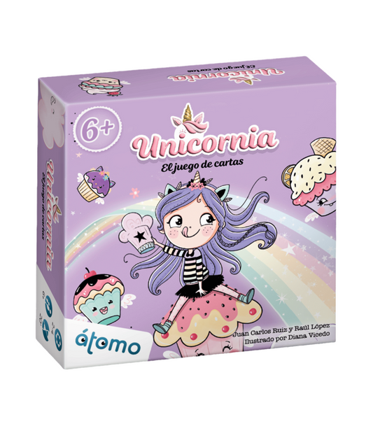 Átomo Unicornia Juego de cartas