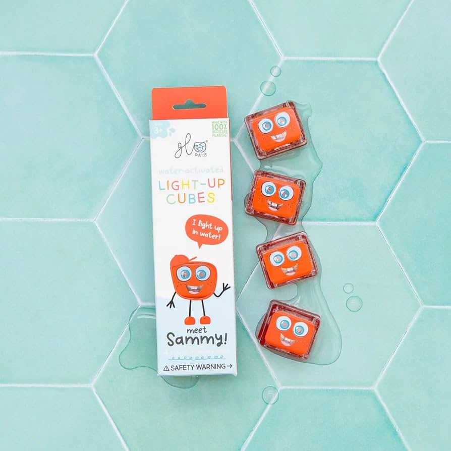 Glopals Cubos de luz Rojo Sammy