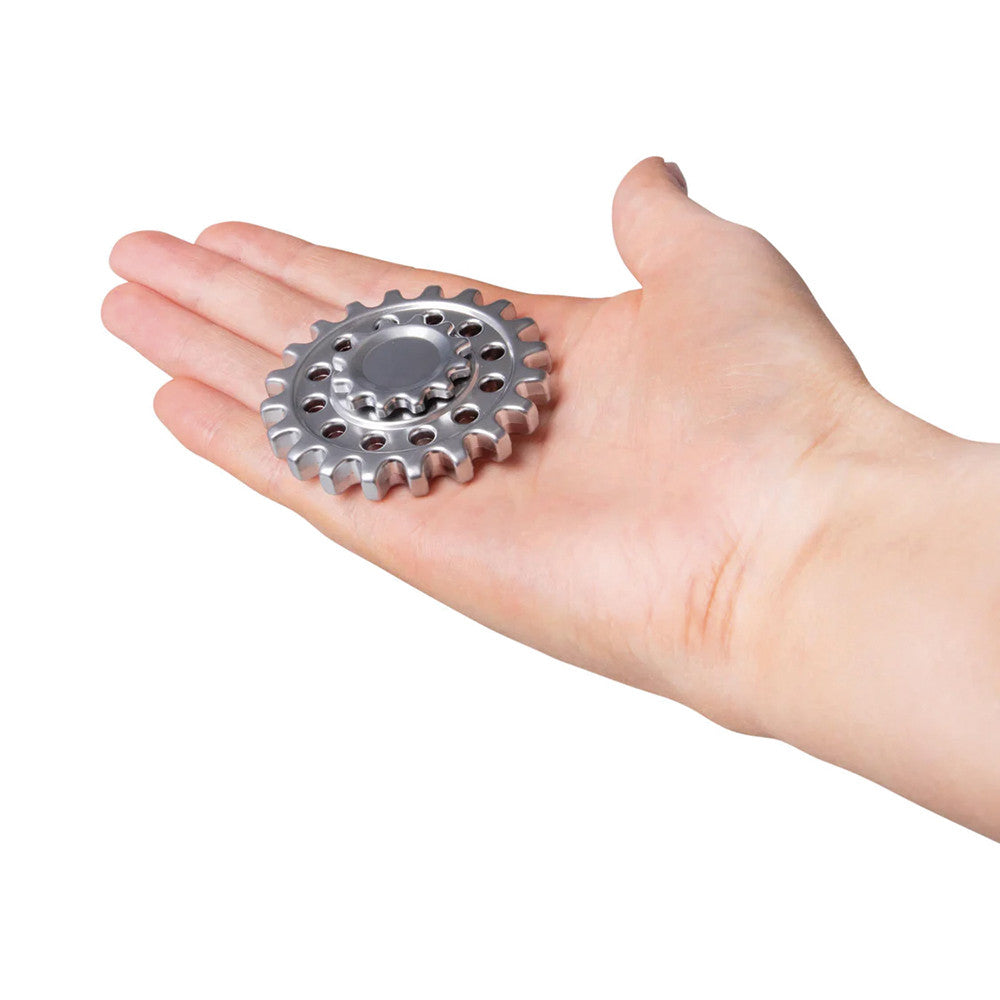 FIDGIX Gear Spinner metálico