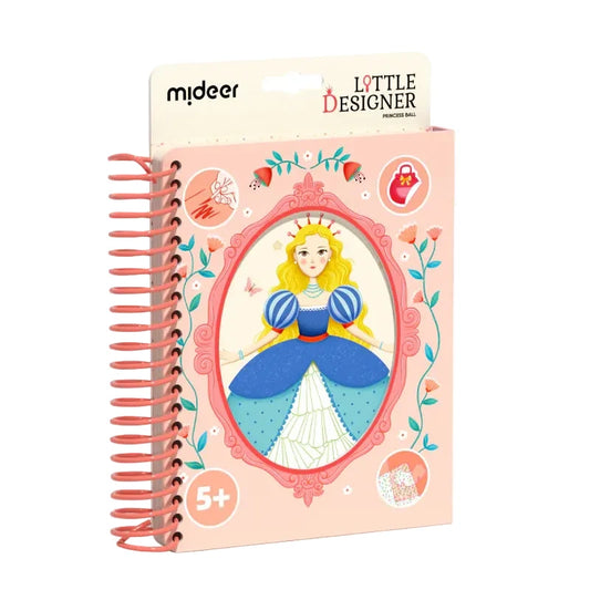Mideer Cuaderno creativo Princesas flores