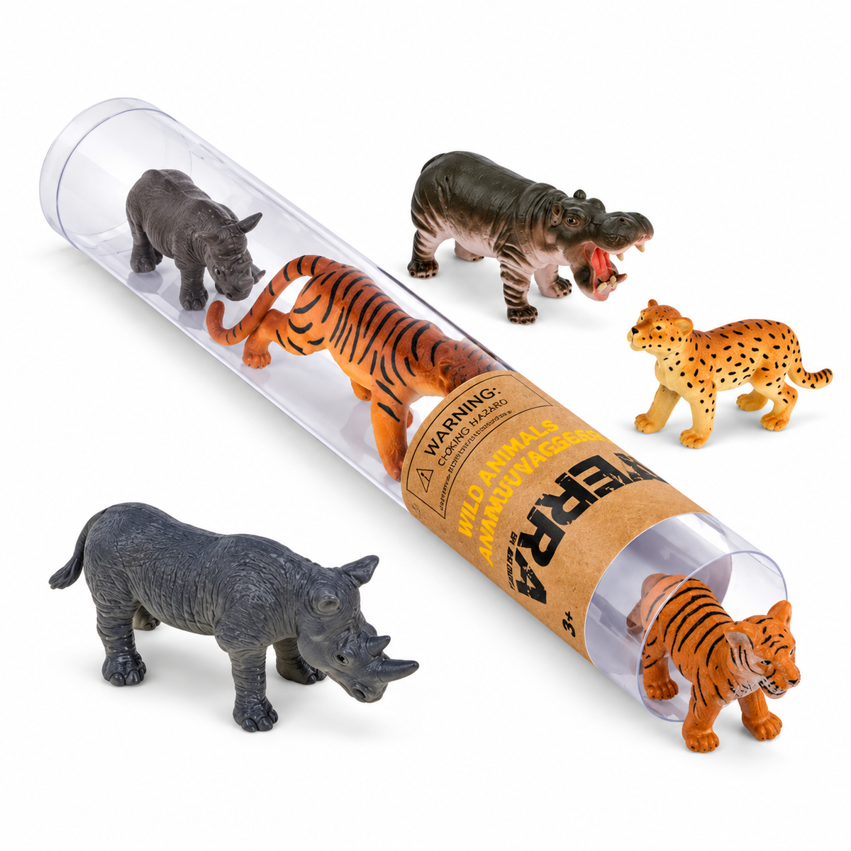 Tubo 6 animales salvajes - Terra