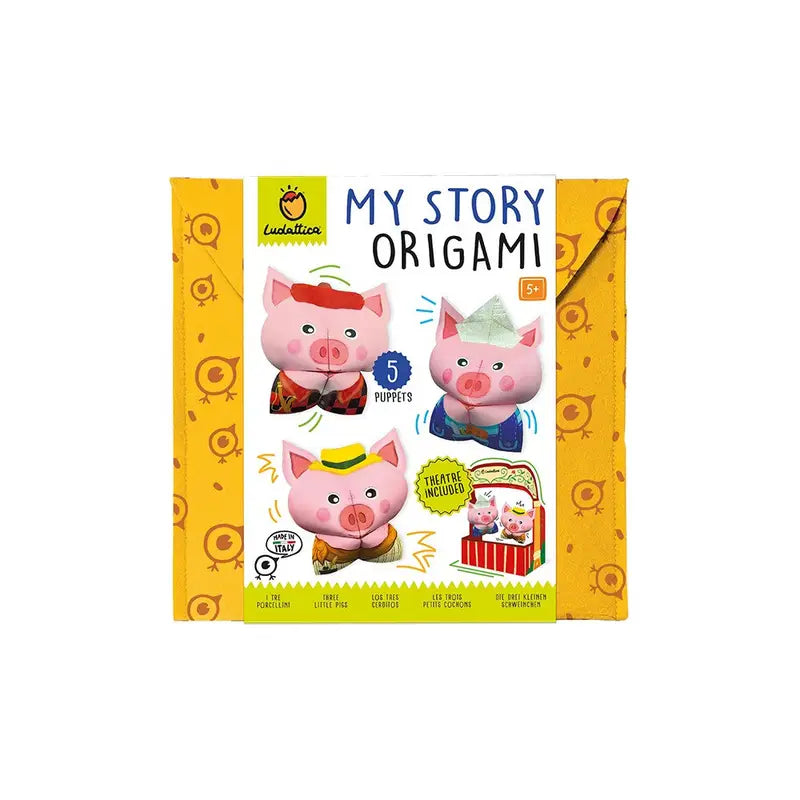 Ludattica My story origami Los tres cerditos
