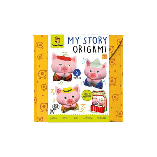 Ludattica My story origami Los tres cerditos