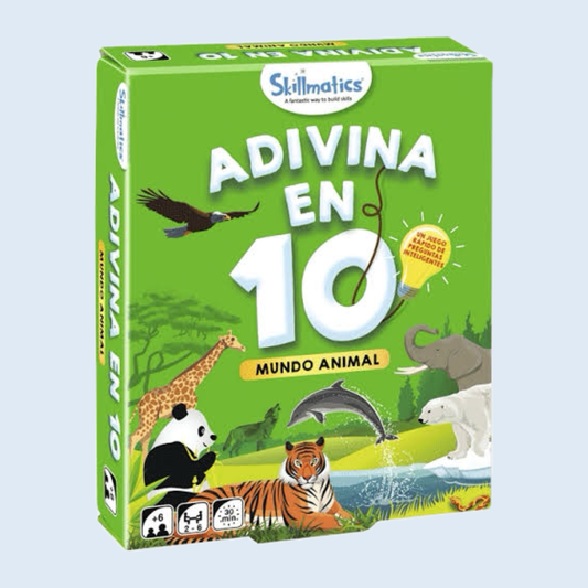 Lúdilo Skillmatics Adivina en 10 Mundo animal