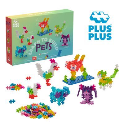 Plus plus Learn to build Pets 275 piezas
