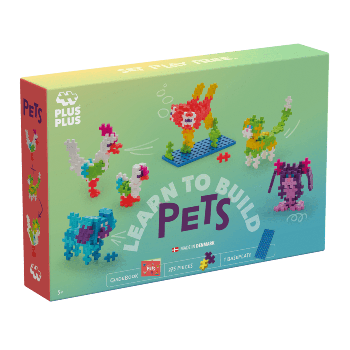 Plus plus Learn to build Pets