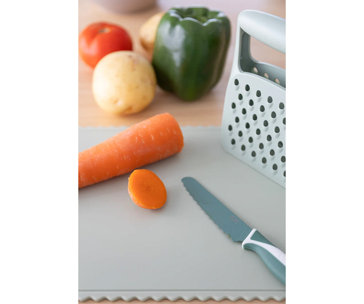 Kiddikutter Tabla de corte silicona antideslizante